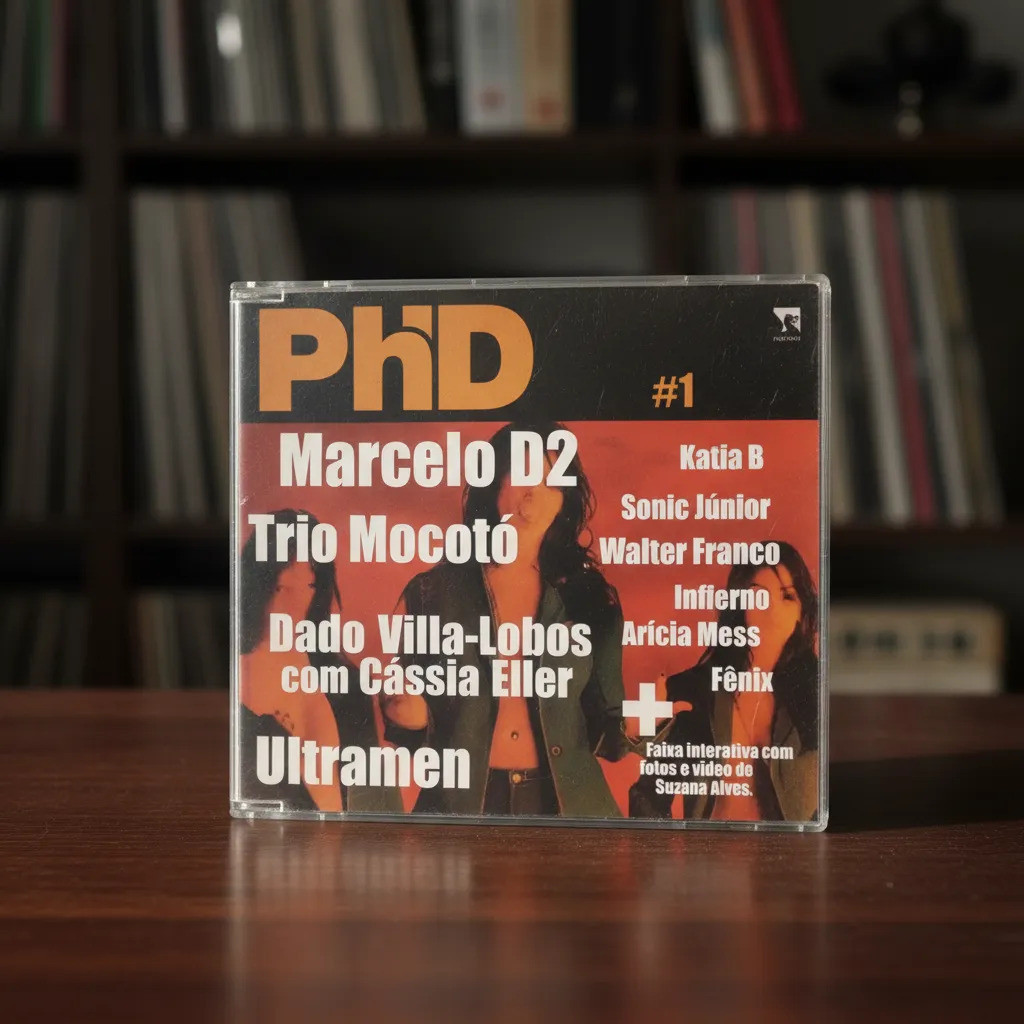 Cd Phd #1 Álbum Físico Com Artistas Brasileiros