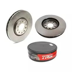Par Disco Freio Dianteiro Trw Toro Jeep Renegade Compass