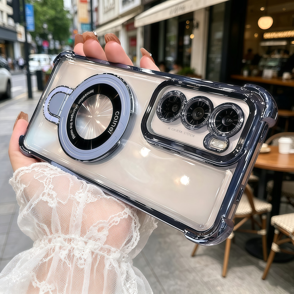 Poco X8 Pro Max Chapeamento Suporte À Prova De Choque Caso Claro Para Xiaomi Poco X5 X6 X7 Pro F6 F7 F8Pro M8Pro C85 C75