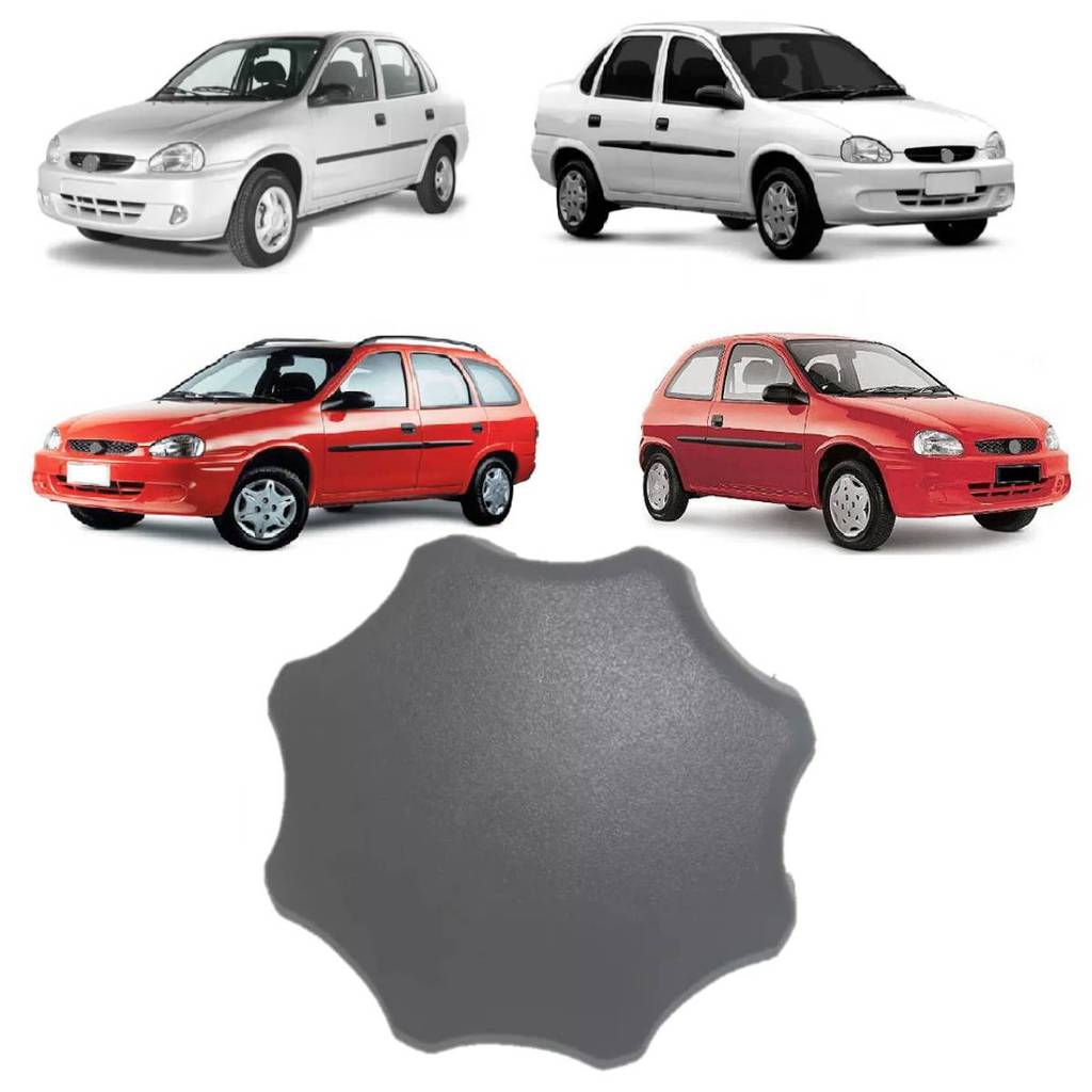 Manopla Banco Corsa Classic Kadett Astra Vectra Omega Cinza