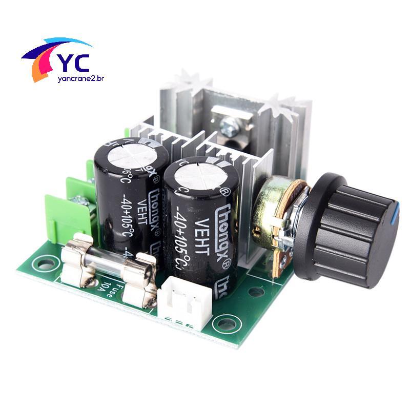 YCBR 12V ~ 40V 10A PWM DC Interruptor De Controle De Velocidade Do Motor Controlador Regulador De Voltagem Dimmer .