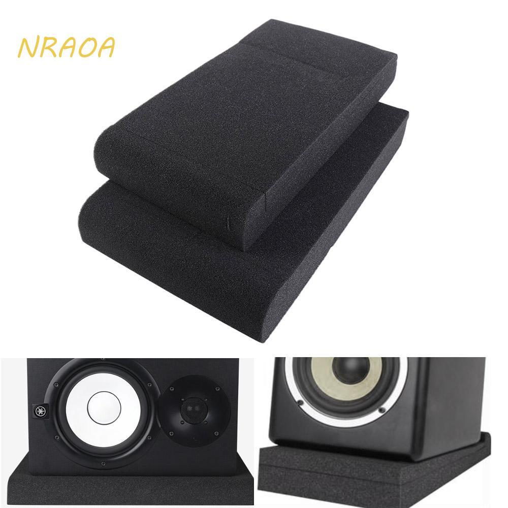 NRAOA Alto-Falantes Almofadas De Isolamento Desktop Subwoofer Antiderrapante 1 Conjunto Falante Espuma Acústica