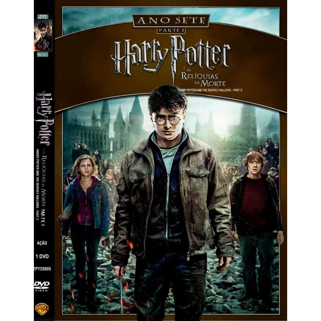 Dvd Harry Potter E As Relíquias Da Morte: Part 2