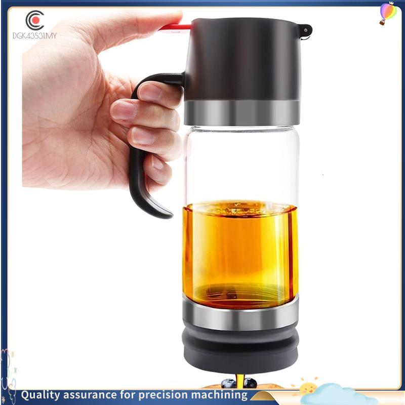 [hukou33] Dispensador De Mel De Vidro De 12 Onças , Pote Com Alça , Sem Gotejamento Xarope Para Café Ou Chá