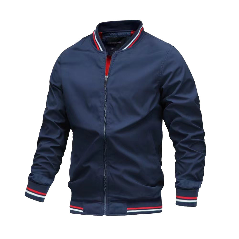 Jaqueta na moda masculina primavera outono novo estilo jaqueta Casual moda na moda casaco masculino topo estilo fino jaq
