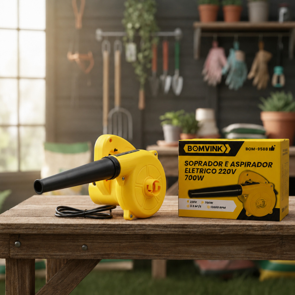 Soprador de folhas Aspirador Soprador Elétrico 2 em 1 Folhas Jardim Quintal Barato 110V/220V
