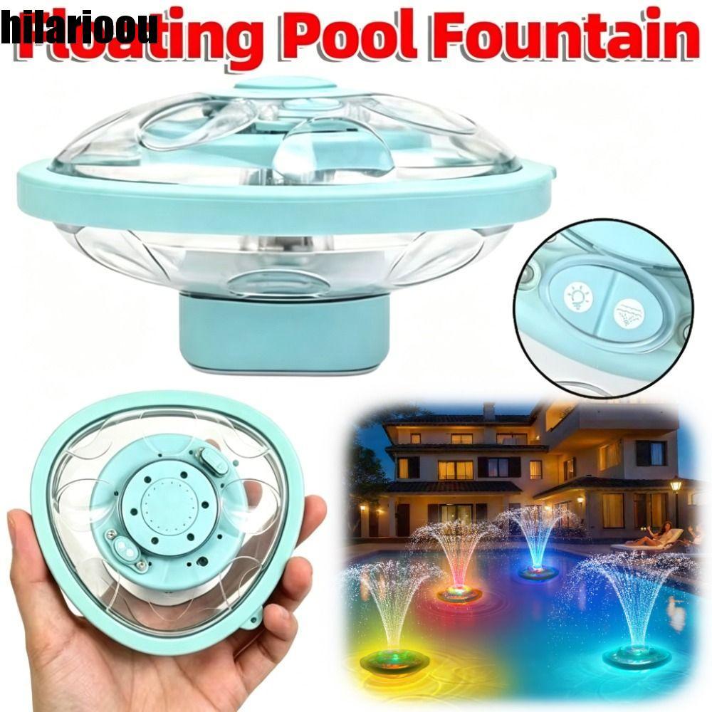 Fonte De Piscina Recarregável USB HILARIOOU , Cascata Com Eficiência Energética Controle Remoto Sem Fio