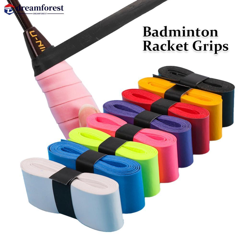 DREAMFOREST Anti Deslizamento Tênis Overgrip Raquete De Sweatband Apertos Padel Absorção De Choque Fita Aperto Acessório