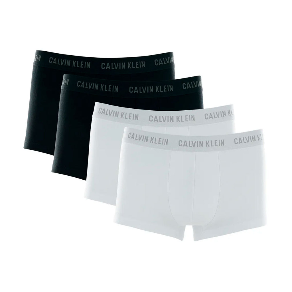 Kit com 4 Cuecas Boxer Cotton Calvin Klein