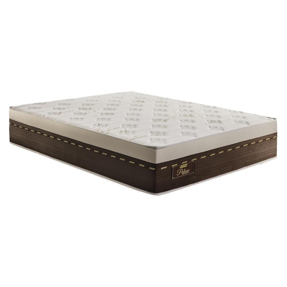 Colchão Casal Molas Ensacadas CR412B 138x188x30cm D33 Marrom Gazin