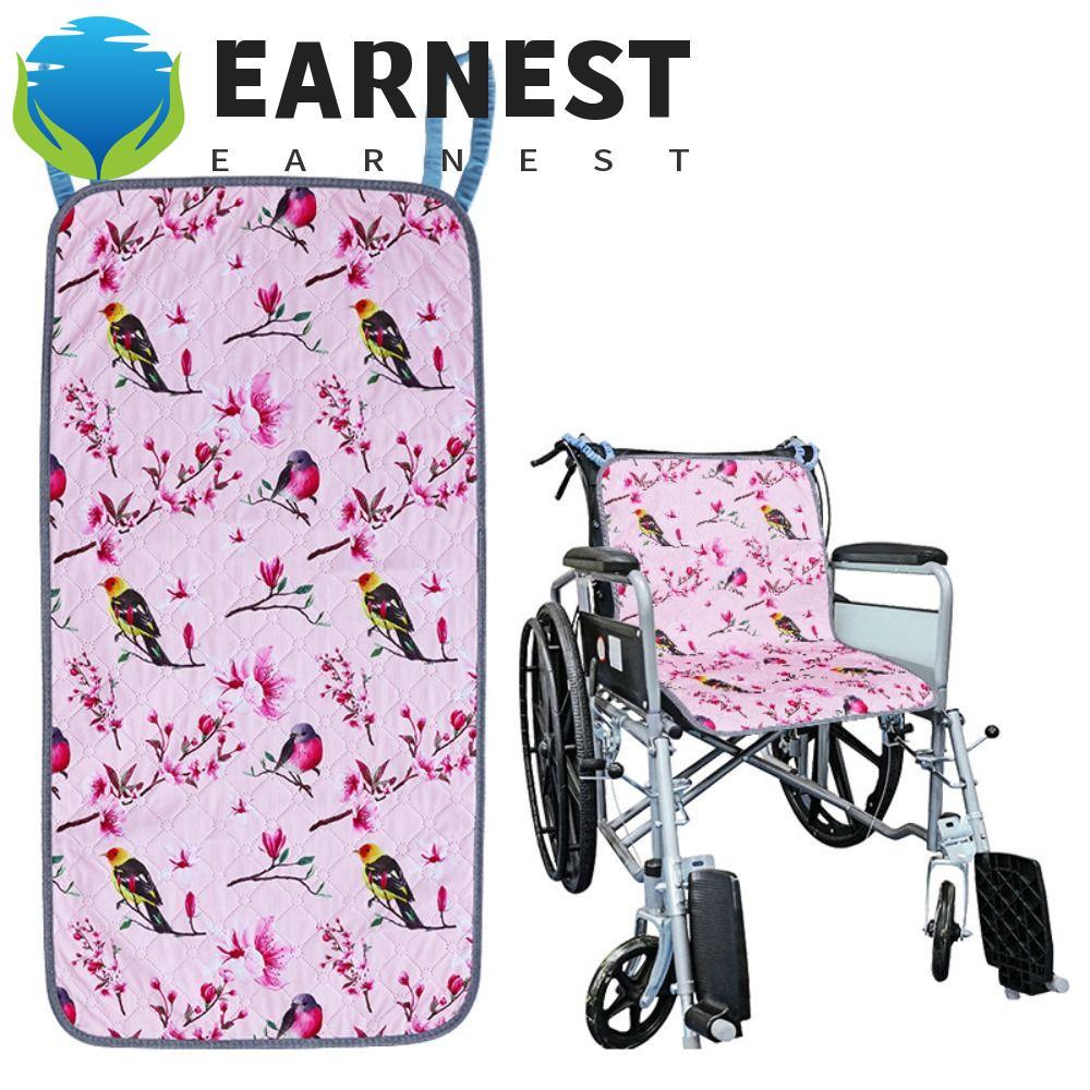Almofada De Assento Para Cadeira De Rodas EARNEST , Incontinência Antiderrapante Absorvente De Água , Capa À Prova De Va