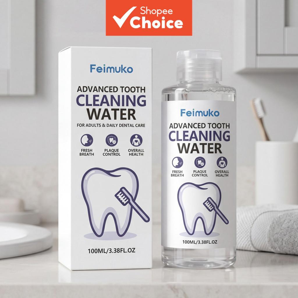 Fresh Care Enxaguante Bucal, hálito fresco duradouro e superfície dos dentes limpa, higiene bucal suave para uso diário