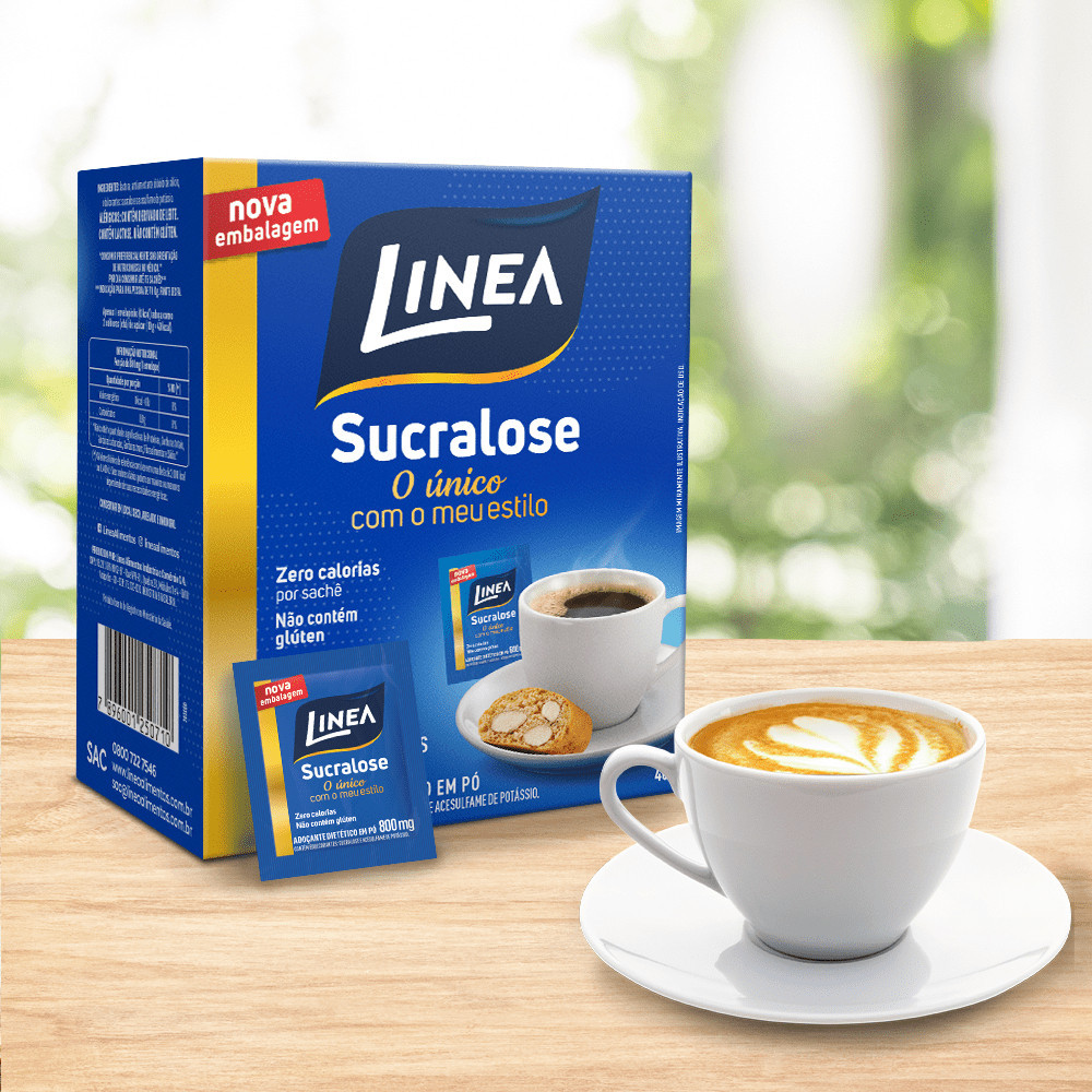 Detalhes do PROMOÇÃO LEVE 3 PAGUE 2 Adoçante Sucralose Linea 50 Sachês