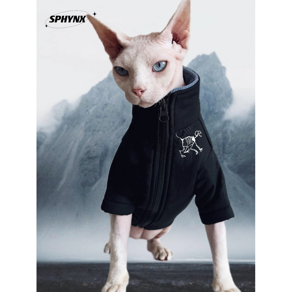 SPHYNX PLANET Furless Cat Roupas Esfinge Alemão Outono Inverno Novo Estilo Jaqueta Jaqueta para Animais de Estimação