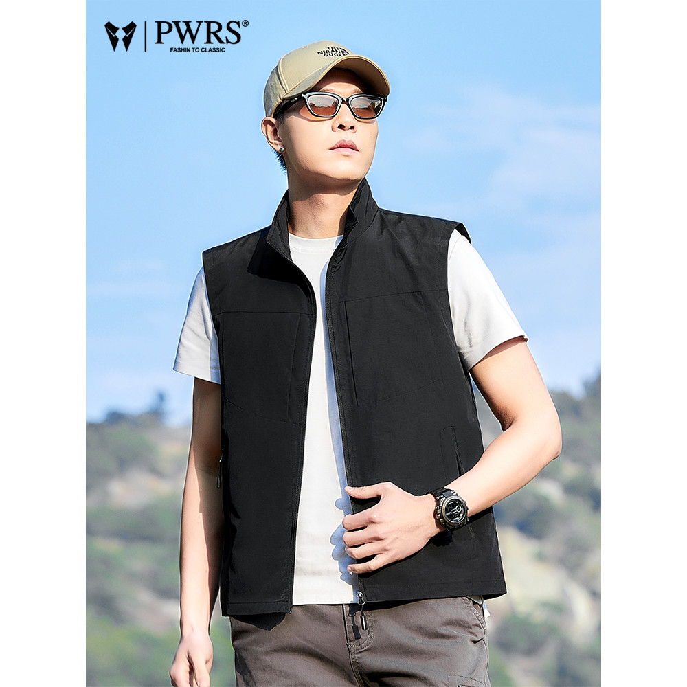 Primavera outono colete masculino novo estilo Multi-bolso lazer esportes ao ar livre fotografia lazer pesca colete ferra