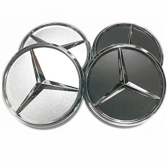 Novo produto adequado para calotas de roda modificadas de 60mm 6CM da Mercedes-Benz, calotas de pneu, calotas de cubo, e
