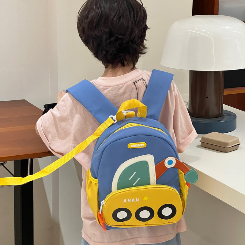 Mochila escolar infantil para jardim de infância, ultraleve, contraste, cor, desenho animado, infantil, menino, bebê, mo