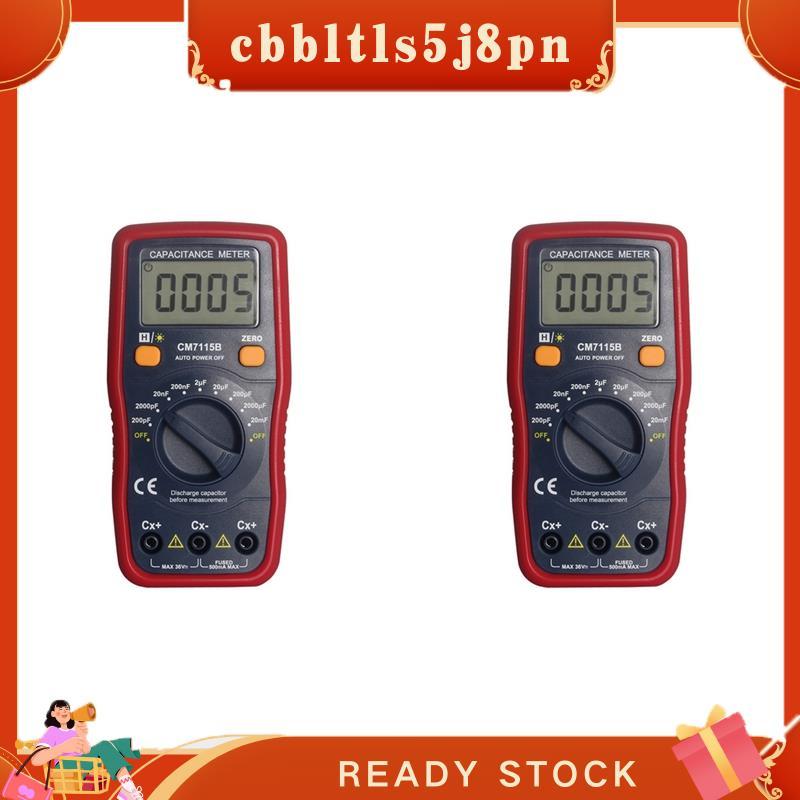 Medidor De Capacitância cbbltls5j8pn , 2X CM7115B , Multímetro Digital , Ferramenta De Medição De Display LCD , Atualiza