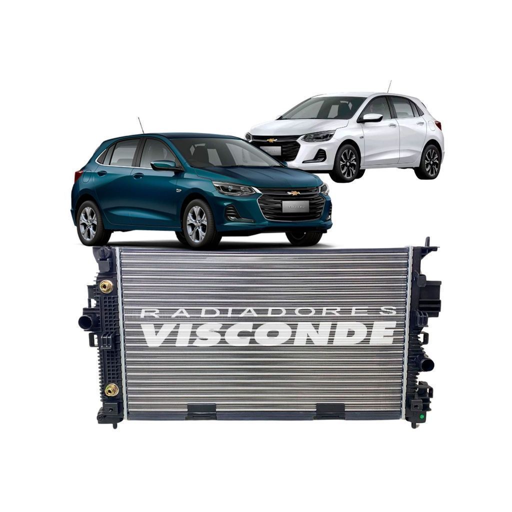 RADIADOR PARA ONIX 1.0 TURBO AUTOMATICO 2019 A 2024 26287385 RV 2286 CD FILIAL CAMPINAS