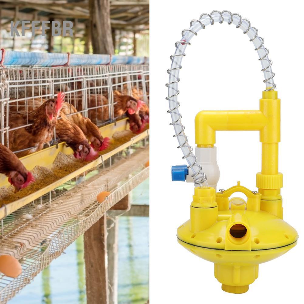 Kfffbr Válvula reguladora de pressão 7,3 pol. diâmetro máximo, redução de água, plástico abs para galinha, peru e aves,