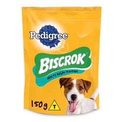 Biscoito Cães Adultos Para Raças Pequenas Pedigree Biscrok 150g