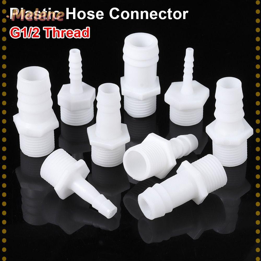 MELENEY9 1/10Pcs Acoplador De Tubos , Acessórios Para Sistema De Irrigação Por Gotejamento , Conector De Mangueira , Plá