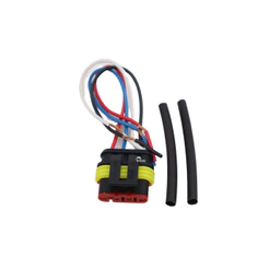 Conector Chicote Flange Bomba Bobina Sonda E Sensores 4 Vias