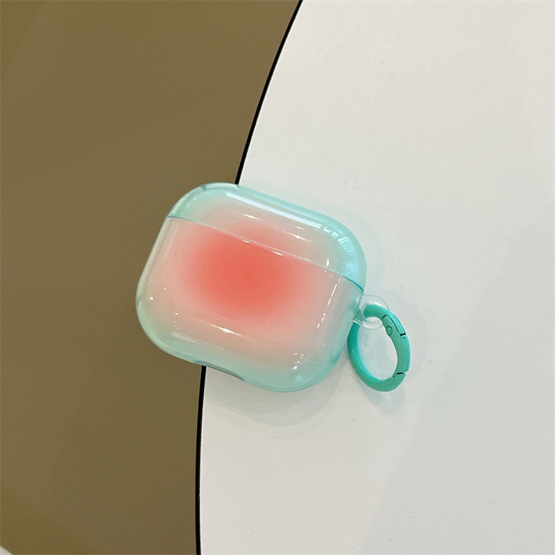 Detalhes do Sangramento de cores para Airpods 1/2 3 Pro Pro2 pro3 Airpods4 Conjunto de fone de ouvido sem fio Bluetooth Capa proteto