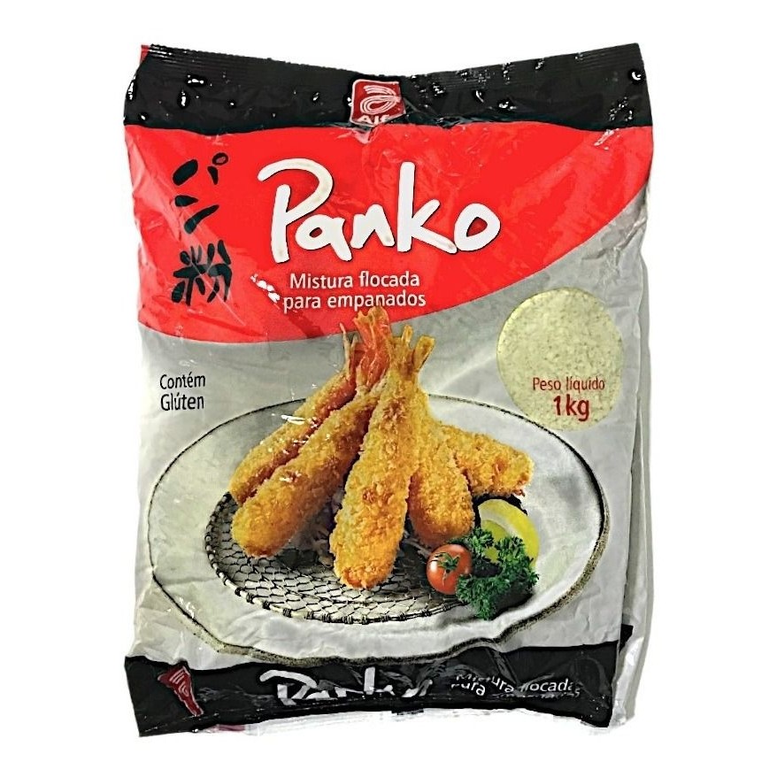 Farinha Flocada para Empanar Panko Alfa 1Kilo