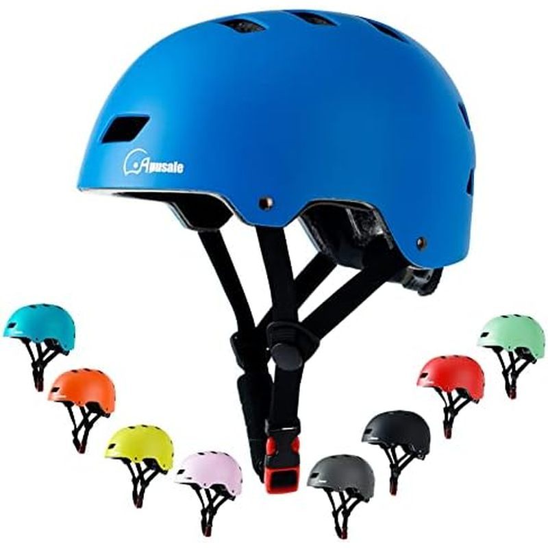 Capacete Skate Multiesportivo Ajustável Para Bicicleta Scooter 3 Tamanhos Adulto Juventude Crianças Danankan