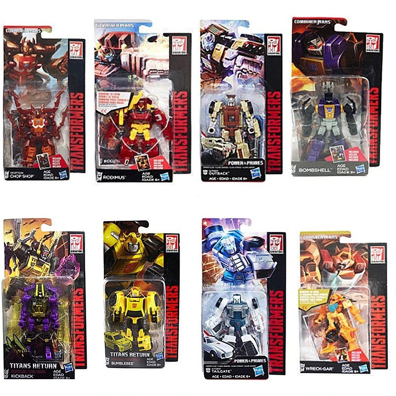 Hasbro IDW Transformers Commandant Nível G Série Hornet Indoor Volante Grande Amortecedor Dahan Hot Break Black Jack Bri