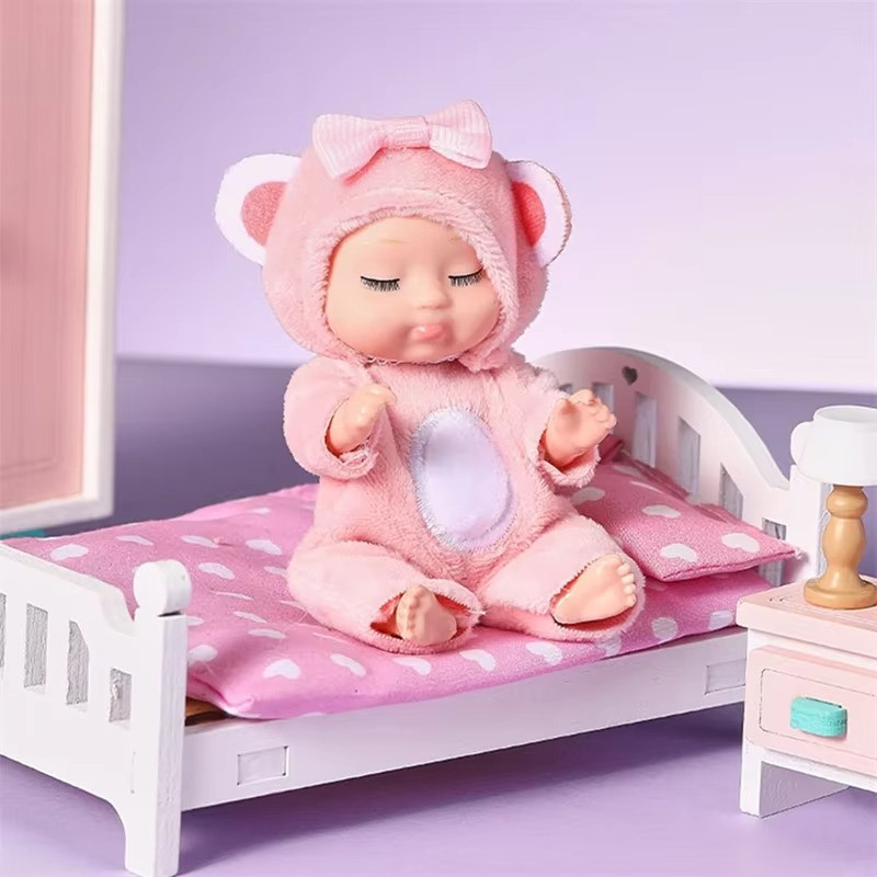 Kit 6 Mini Bonecas Bebê Reborn Signos Zodíaco Colecionáveis Lembrancinha Presente Infantil Natal — imagem 2 de 2