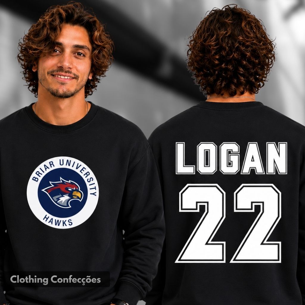 Moletom Careca Série Off Logan 22 Briar Hockey Romance College Fanfic Leitoras