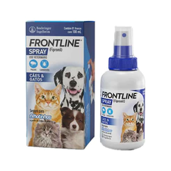 FrontLine Spray 100ml Antipulgas Cães e Gatos - Boehringer