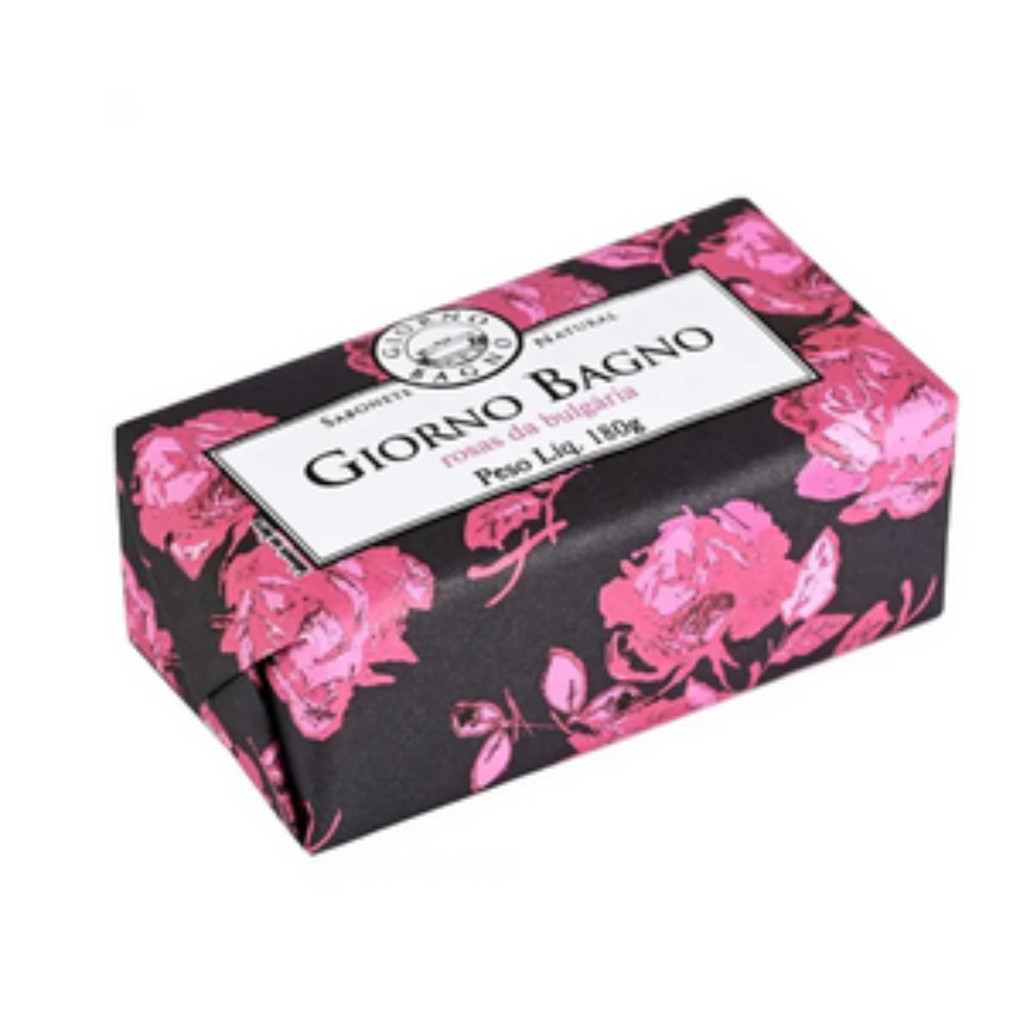 SABONETE EM BARRA GIORNO BAGNO ROSAS DA BULGARIA 180G SANOL 9976