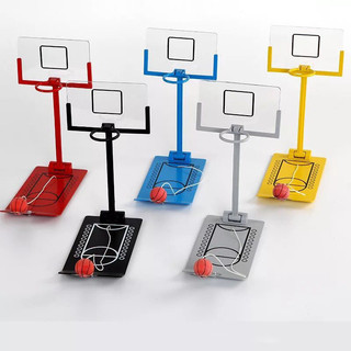 Mesa de basquete Mini cesta de basquete máquina de tiro mesa dobrável modelo de cesta de basquete ornamentos enviar cole