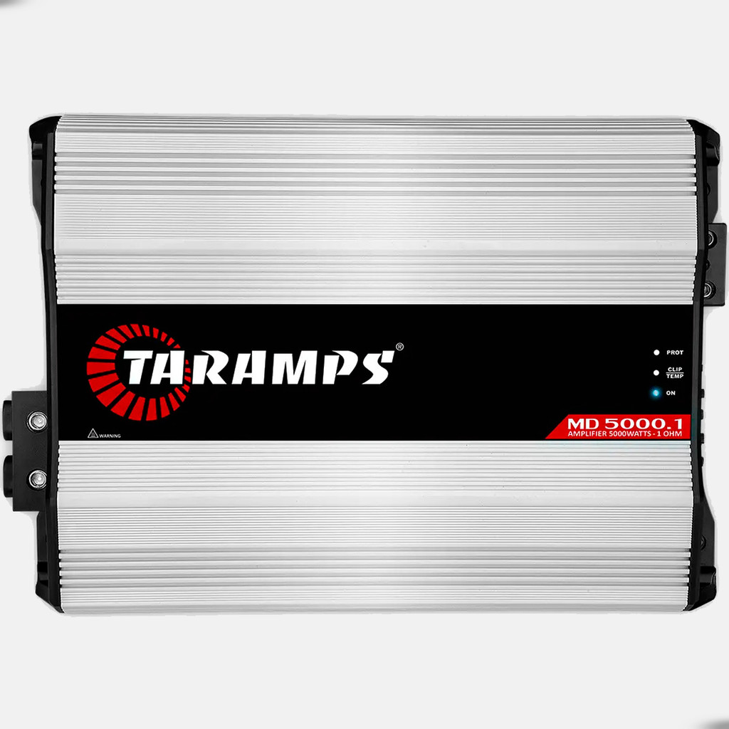 Imagem Módulo Taramps MD5000 1 Ohm 5000W RMS 1 Canal Classe D Amplificador Som Automotivo Potente