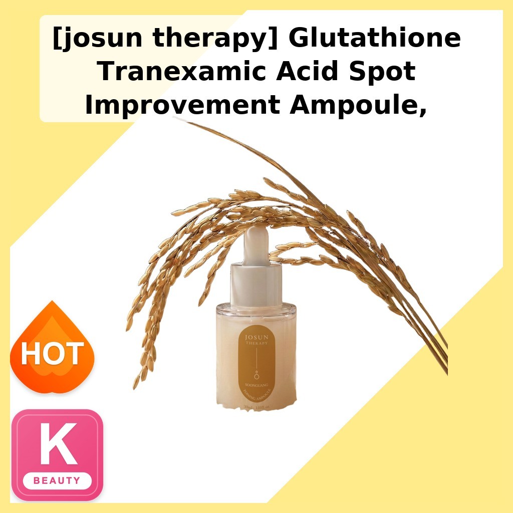 [HOT] [Joseon Therapy] Ampola Glutationa Dark Spot Glow 30ml , Radiance & Tone Care Da Seul Beauty Picks