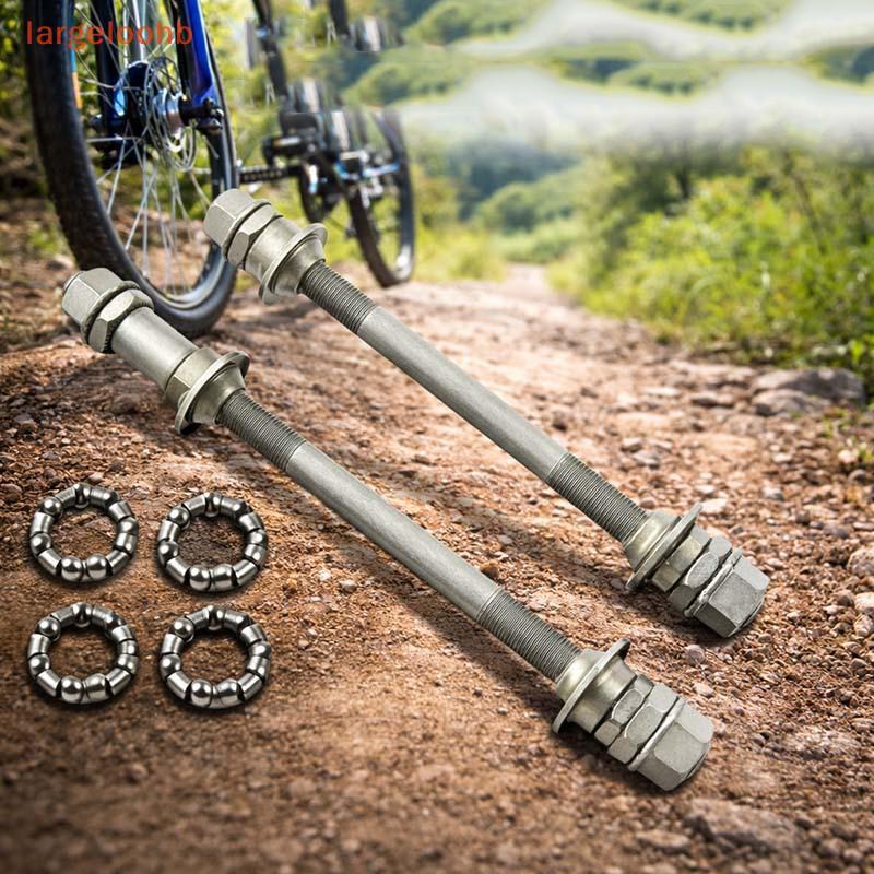 [largeloohb] Eixos Traseiros Dianteiros De Bicicleta 2 Peças De Estrutura Sólida Design De Alavanca Durável Para Atualiz