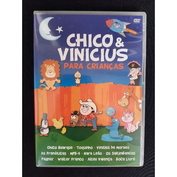 Chico E Vinicius Para Criancas Dvd Origina