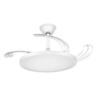VENTILADOR DE TETO RETRÁTIL ELGIN SILENCE AIR PRO 4 PÁS 6 VEL BRANCO