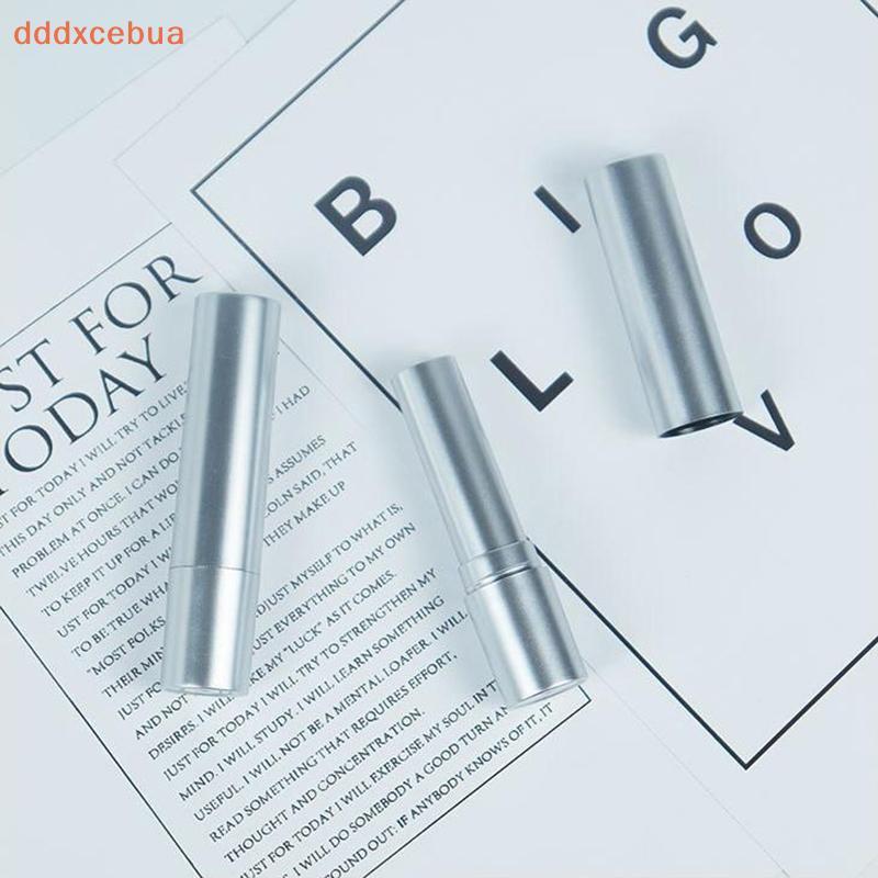 [dddxcebua] 1 Pcs Vazio 3.5g Fosco Prata Ouro Lipsti Tubo Recipientes De Bálsamo Labial Cosméticos Paaging Cola Sti Garr