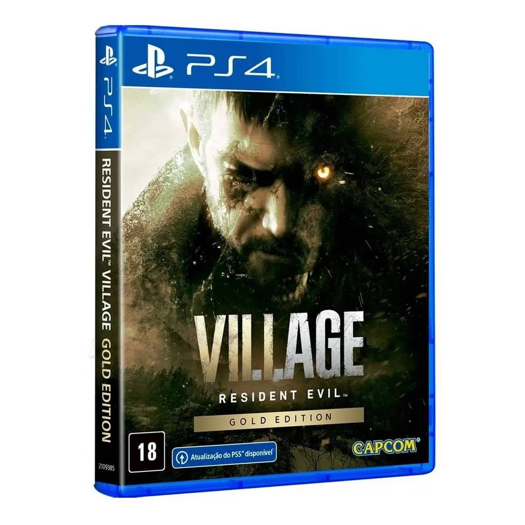 Resident Evil Village Gold Edition PS4 Mídia Física