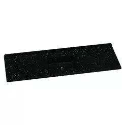 Pia De Cozinha Mármore Sintético 160x55cm Multimóveis CR20482 Preto