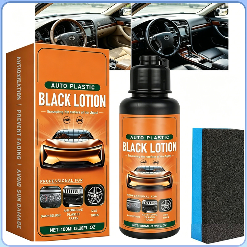 Restaurador De Guarnição Automática 100ml , Renovação De Painel , Loção De Interiores De Carro Para Motoristas Mecânicos
