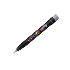 Caneta Posca Brush PCF-350 Prata uni-ball