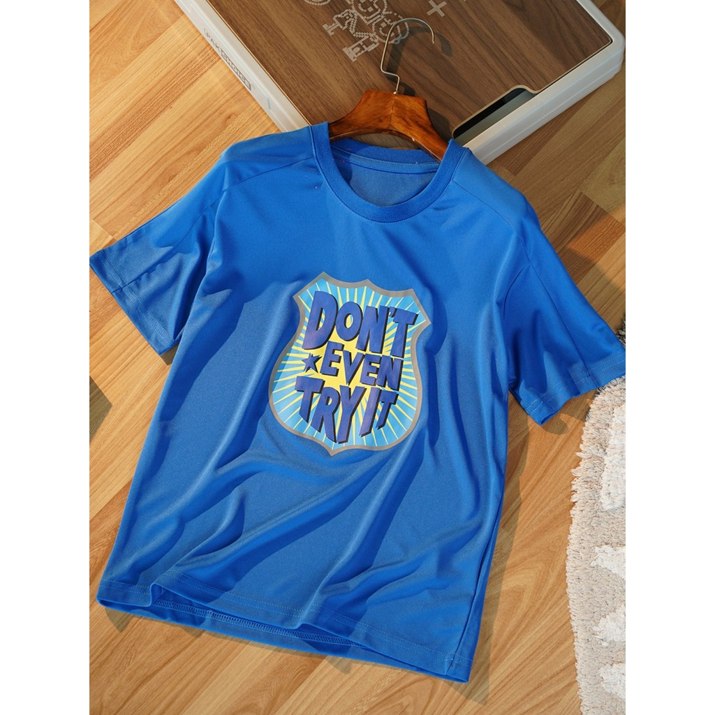 39 Yuan 3 peças coreano único meninos de secagem rápida esportes camiseta de manga curta crianças desenhos animados impr