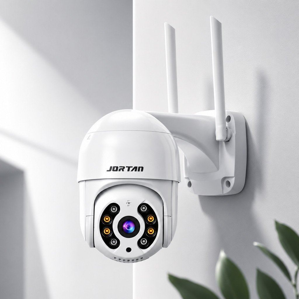 Câmera de Segurança IP WiFi HD ICSee Infravermelho Voz em 2 Vias Detecção Movimento Visão 360°