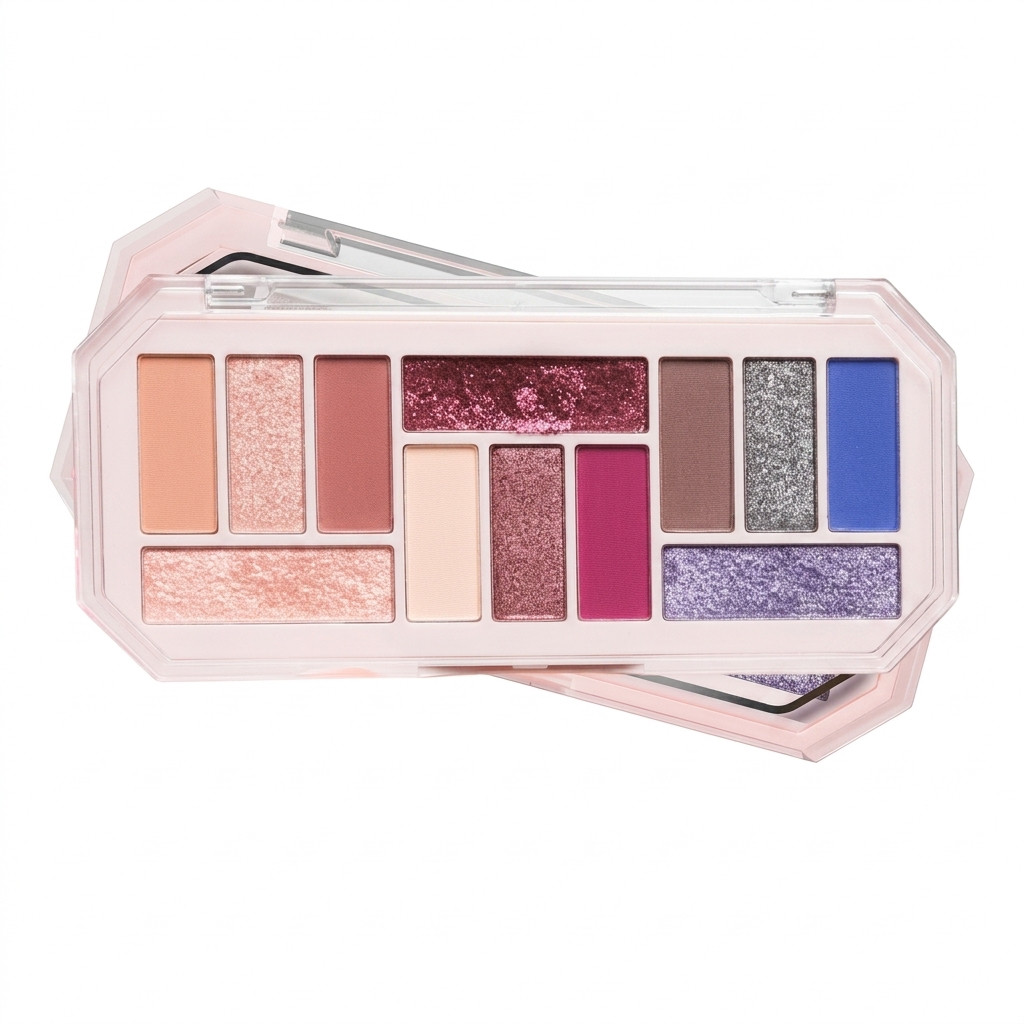 Maquiagem Paleta de Sombras Vult Camila Loures 12 Tons