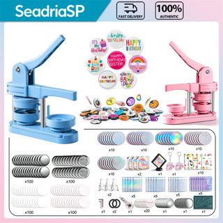 Kit Matriz Para Máquina de Prensa Rendonda para Fabricação de Bottons +513 Pecas Acessorios